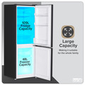 Baridi 47cm 70/30 Fridge Freezer, 157L Capacity Low Frost