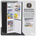 Baridi 47cm 70/30 Fridge Freezer, 157L Capacity Low Frost