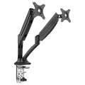 Sealey DH25 Dellonda Adjustable Double Monitor Arm with 360� Rotation - Black