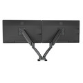 Sealey DH25 Dellonda Adjustable Double Monitor Arm with 360� Rotation - Black