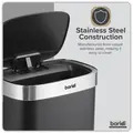 Sealey DH281 Sensor Bin 50L - Black/Stainless Steel