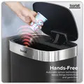 Sealey DH283 Sensor Bin 80L - Black/Stainless Steel