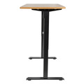 Sealey Dellonda Oak Electric Adjustable-Height Standing Desk with Memory, Quiet & Fast 1400 x 700mm