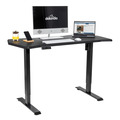 Sealey Dellonda Carbon Fibre Effect Electric Height Adjustable Standing Desk with Memory, Quiet, 1400 x 700mm