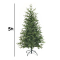 Sealey DH44 Dellonda Artificial Hinged Christmas Tree 5ft(150cm)