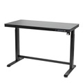 Sealey Dellonda Single Motor Ultra-Quiet Electric Desk with Control Panel, USB Port & Drawer - Black Desktop