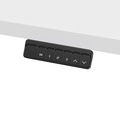 Sealey DH56 Dellonda Single Motor Ultra-Quiet Adjustable-Height Electric Sit/Stand Desk - White Desktop