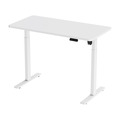 Sealey DH56 Dellonda Single Motor Ultra-Quiet Adjustable-Height Electric Sit/Stand Desk - White Desktop