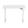 Sealey DH56 Dellonda Single Motor Ultra-Quiet Adjustable-Height Electric Sit/Stand Desk - White Desktop