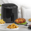 Sealey DH60 Baridi Single Zone Air Fryer with 8 Preset Functions 3.5L Capacity