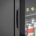 Sealey DH62 Baridi Beer & Drinks Fridge with LED Light, Black and Glass Door 60L