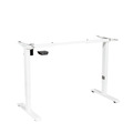 Sealey DH64 Dellonda Single Motor Ultra-Quiet Adjustable-Height Desk Frame 70kg Capacity - White