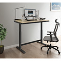 Sealey DH65 Dellonda Single Motor Ultra-Quiet Electric Desk with Control Panel, USB Port & Drawer - Oak Desktop