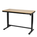 Sealey DH65 Dellonda Single Motor Ultra-Quiet Electric Desk with Control Panel, USB Port & Drawer - Oak Desktop