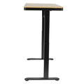 Sealey DH65 Dellonda Single Motor Ultra-Quiet Electric Desk with Control Panel, USB Port & Drawer - Oak Desktop
