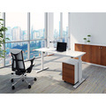 Sealey DH67 Dellonda Single Motor Ultra-Quiet Adjustable-Height Electric Sit/Stand Desk - White Desktop