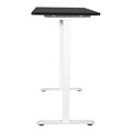 Sealey DH69 Dellonda Single Motor Ultra-Quiet Adjustable-Height Electric Sit/Stand Desk - Black Desktop
