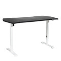 Sealey Dellonda Single Motor Ultra-Quiet Adjustable-Height Electric Sit/Stand Desk - Carbon Fibre Effect Desktop