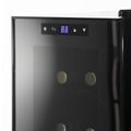 Baridi 12 Bottle Wine Fridge & Cooler - Black