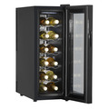 Baridi 12 Bottle Wine Fridge & Cooler - Black