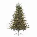 Sealey DH82 Dellonda Pre-Lit Hinged Christmas Tree with 350 Warm White LED Lights 7ft(210cm)