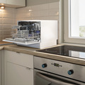 Sealey DH83 Baridi Tabletop Dishwasher 6 Place Settings 6.5L Capacity - White