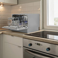 Sealey DH84 Baridi Tabletop Dishwasher 6 Place Settings 6.5L Capacity - Silver