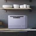 Sealey DH84 Baridi Tabletop Dishwasher 6 Place Settings 6.5L Capacity - Silver