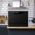 Sealey Baridi Tabletop Dishwasher 6 Place Settings 6.5L Capacity - Black