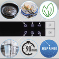 Baridi Tabletop Dishwasher 8 Place Settings 8L Capacity - White