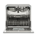Baridi Tabletop Dishwasher 8 Place Settings 8L Capacity - Silver