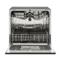 Baridi Tabletop Dishwasher 8 Place Settings 8L Capacity - Black