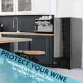 Baridi 36 Bottle Dual Zone Wine Fridge & Cooler
