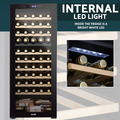Sealey DH93 Baridi 55 Bottle Dual Zone Wine Fridge & Cooler