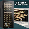 Sealey DH93 Baridi 55 Bottle Dual Zone Wine Fridge & Cooler