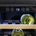 Sealey DH96 Baridi 40 Bottle/120 Can Under-Counter/Freestanding Dual Zone Wine Fridge & Cooler 60cm