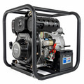 Hyundai DHYT80E 80mm 3 Electric Start Open Frame Diesel Trash Water Pump, 25m Total Head, 6m Lift, 880min Flow Rate, 6hp, 296cc