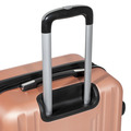 Sealey DL125 Dellonda Lightweight ABS Luggage Set with TSA Lock - Rose Gold