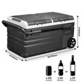 Dellonda Portable Fridge Freezer/Cool Box with LED Display 75L
