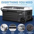 Dellonda Portable Fridge Freezer/Cool Box with LED Display 95L