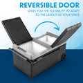 Dellonda Portable Fridge Freezer/Cool Box with LED Display 95L