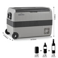 Sealey Dellonda Portable Fridge Freezer/Cool Box with LED Display 50L