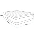 Sealey DL147 Dellonda Raised Air Bed with Built-in Electric Pump & Storage Bag - Queen