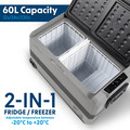 Sealey Dellonda Portable Fridge Freezer/Cool Box with LED Display 60L