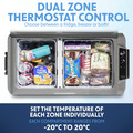 Sealey Dellonda Portable Fridge Freezer/Cool Box with LED Display 60L