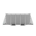 Sealey Dellonda Deluxe Steel Frame Rectangular Swimming Pool with Step Ladder & Filter Pump 21ft