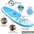 Sealey Dellonda Inflatable Stand-Up Paddle Board 10'6