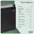 Sealey DL158 Dellonda 3-Way Fridge 40L