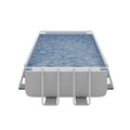 Sealey Dellonda Deluxe Steel Frame Swimming Pool with Filter Pump 18ft