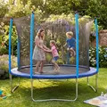 Sealey DL69 Dellonda Heavy-Duty Outdoor Trampoline with Safety Enclosure Net 12ft